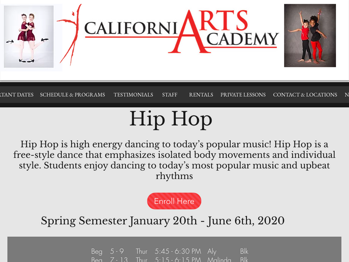 California Arts Academy