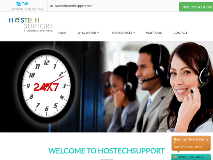 Hostech Support