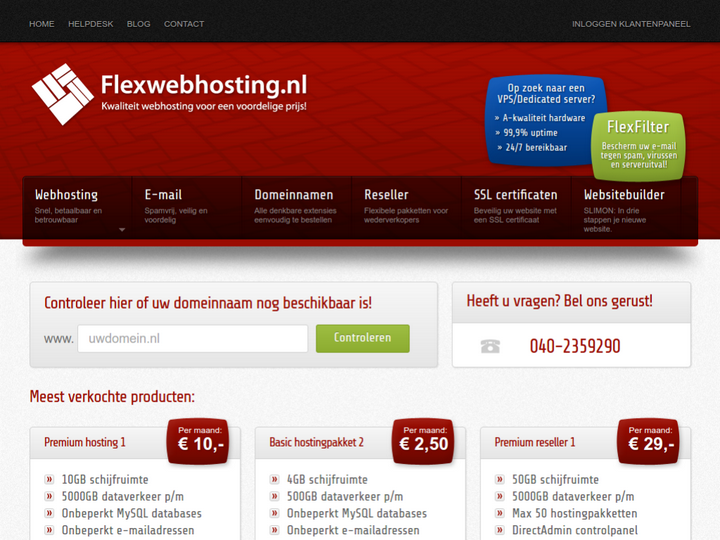 Flex Web Hosting