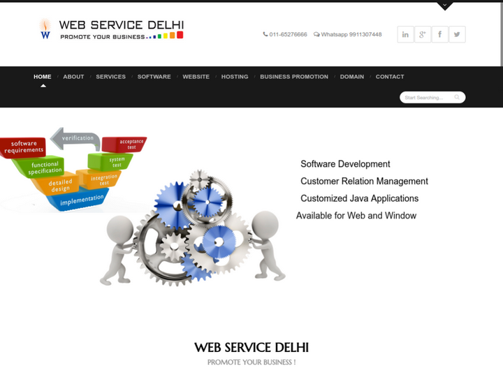 Web service Delhi