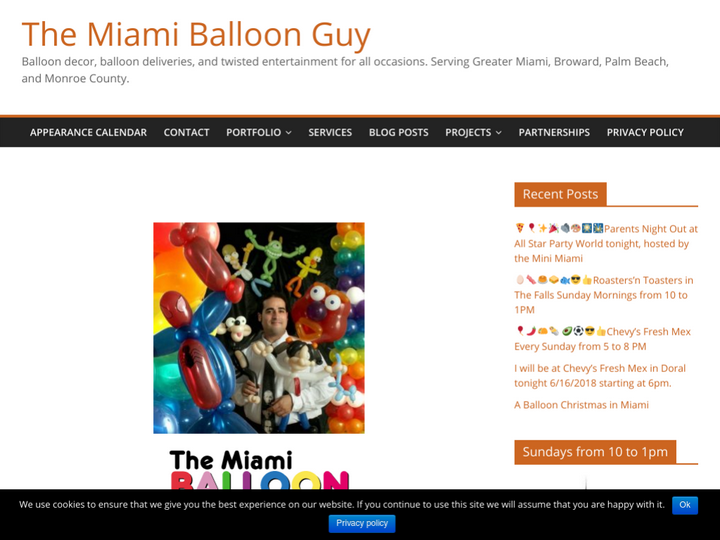 The Miami Balloon Guy