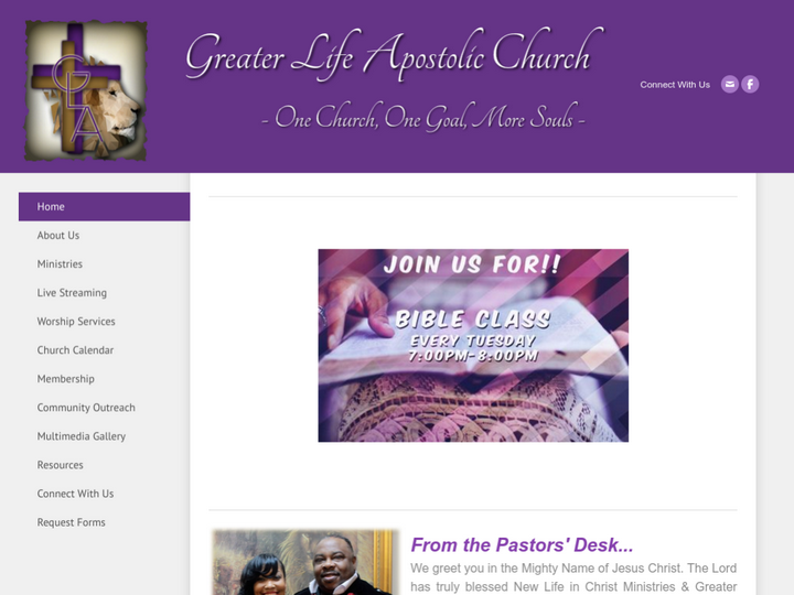 Greater Life Apostolic Church