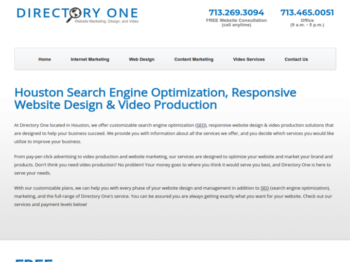Directory One, Inc.