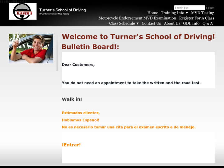 Turner's School of Driving