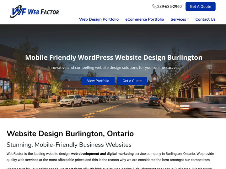 Web Design Burlington