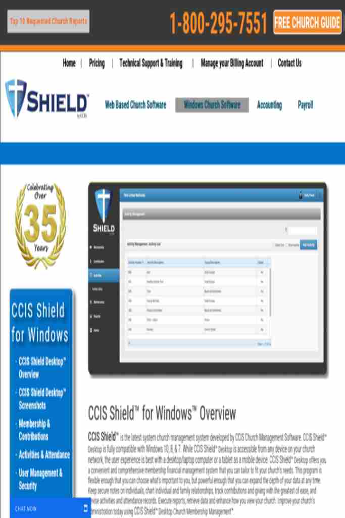 CCIS Church Management Software