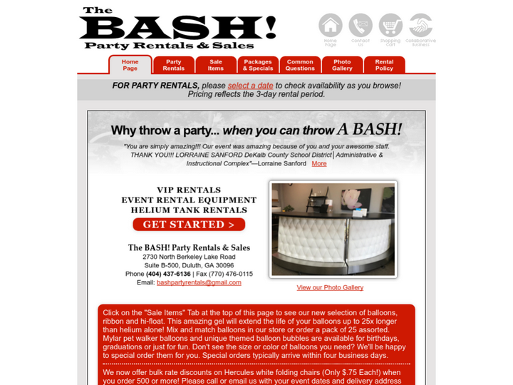 The BASH! Party Rentals & Sales