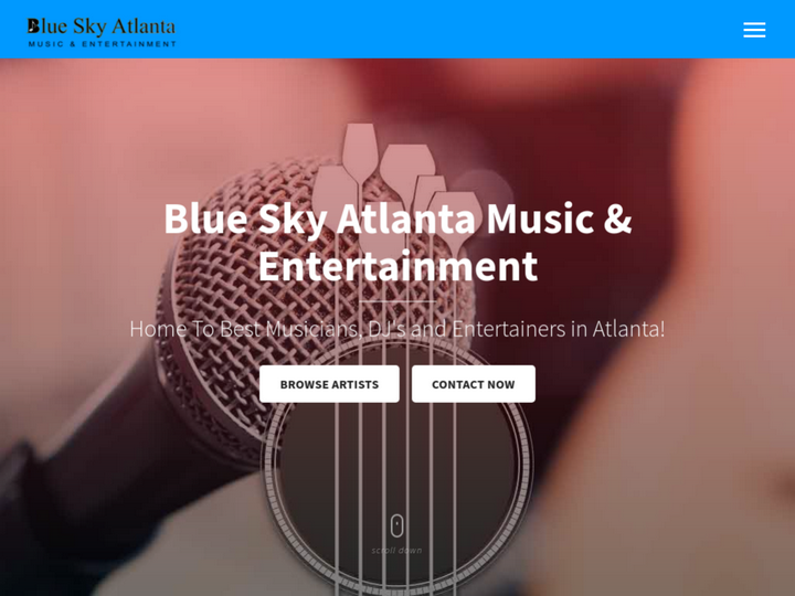 Blue Sky Atlanta Music & Entertainment.