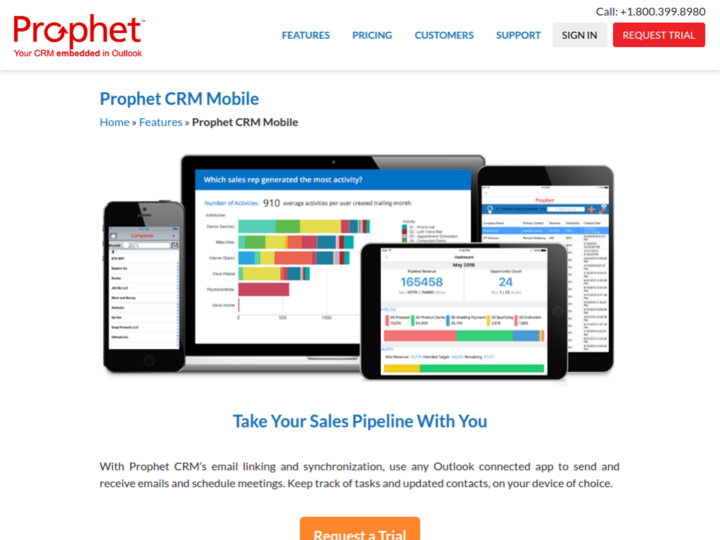 Prophet CRM Mobile