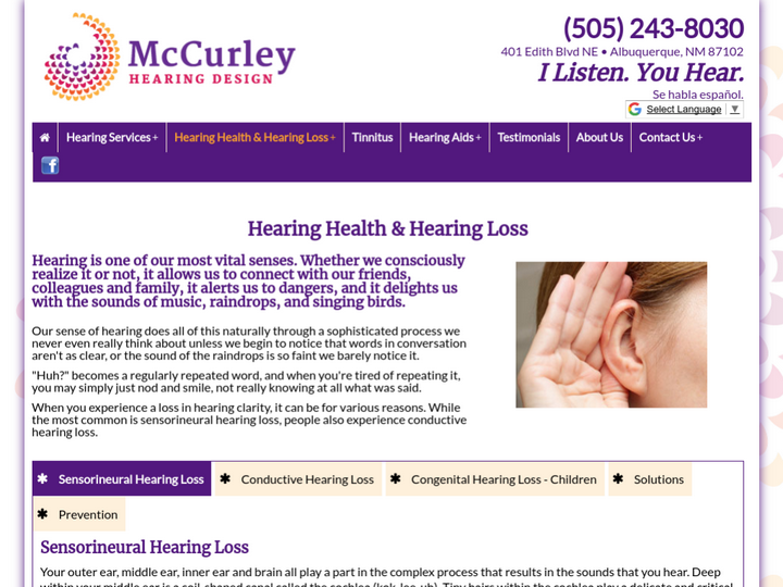 McCurley Hearing Design