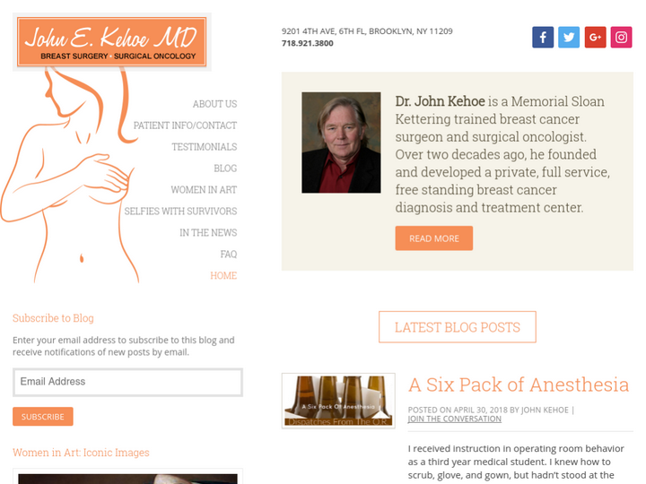 Dr. John Kehoe Breast Center