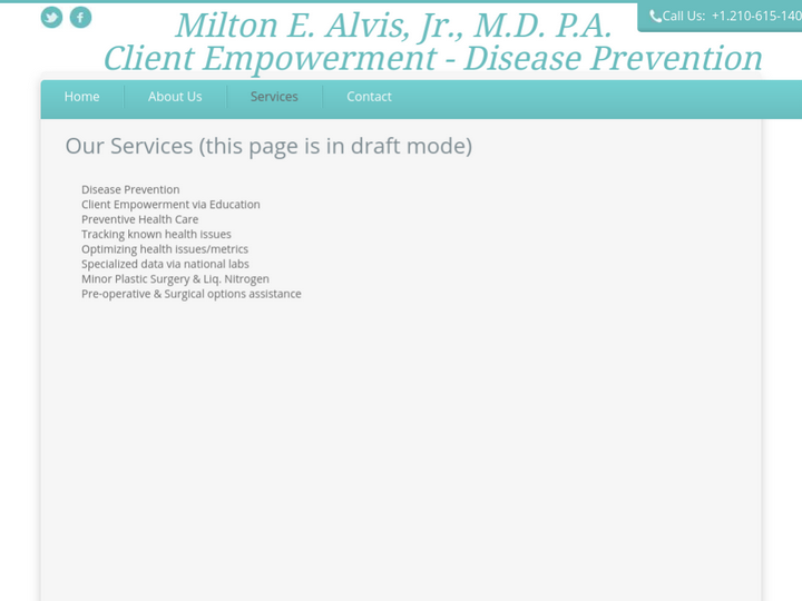 Milton E. Alvis Jr., M.D., P.A.