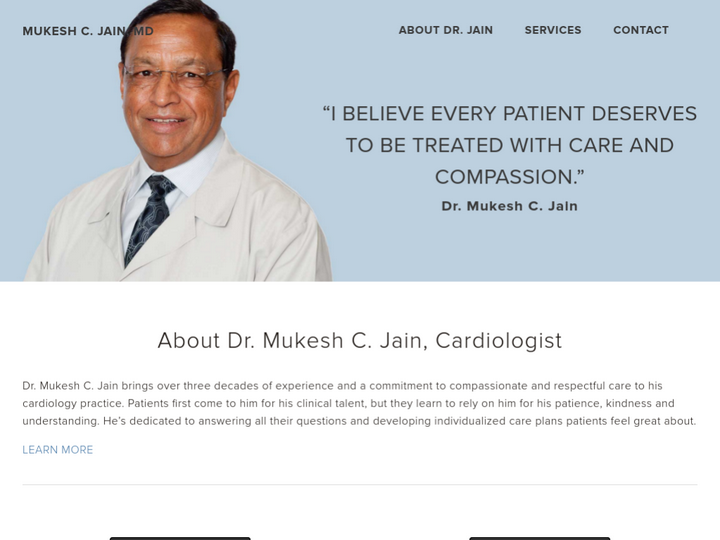 Dr. Mukesh C. Jain, MD