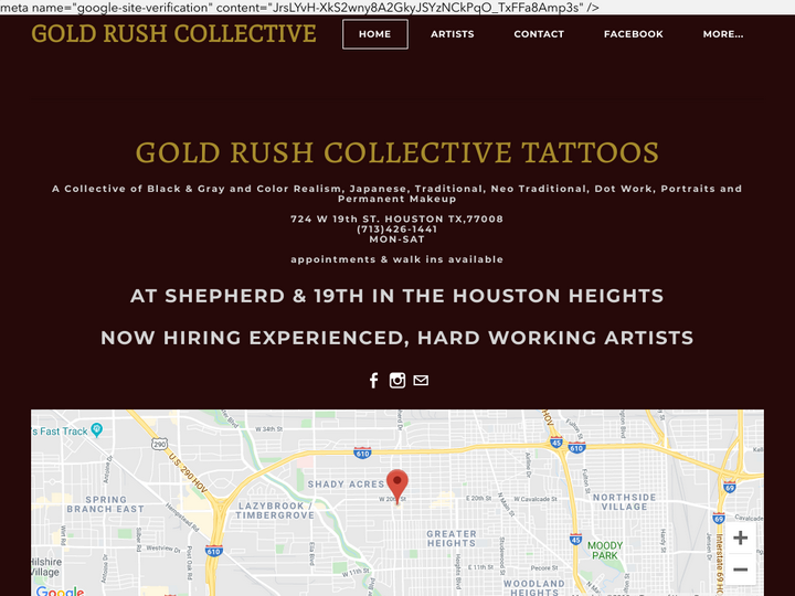 Gold Rush Collective Tattoo Parlour