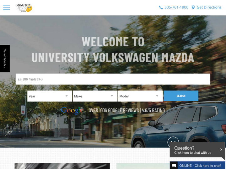 University Volkswagen Mazda
