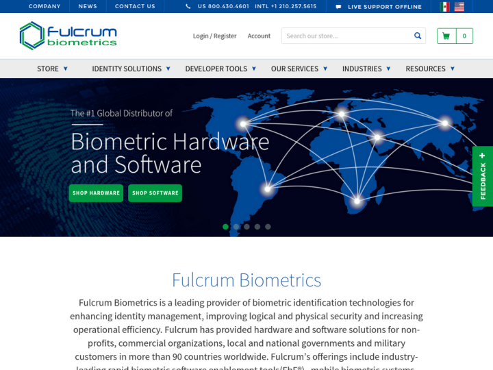 Fulcrum Biometrics