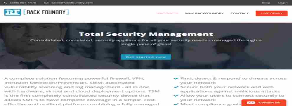 RackFoundry Total Security Management