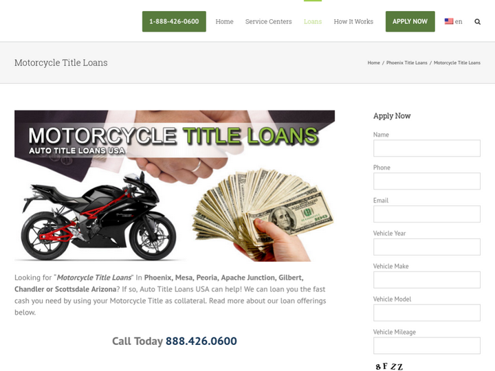 Auto Title Loans USA