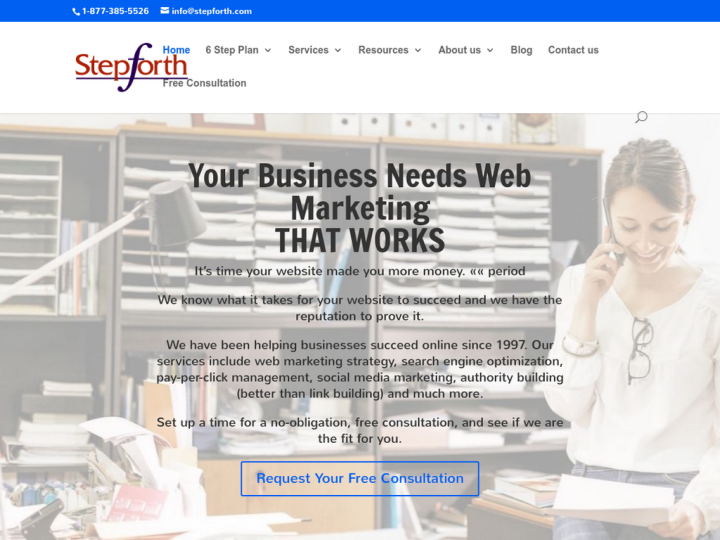 StepForth Web Marketing Inc.