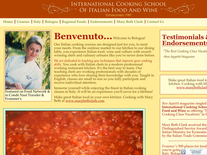 International Cooking School Of Italian Food And Wine