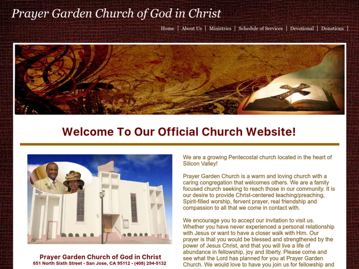 Prayer Garden Church of God in Christ