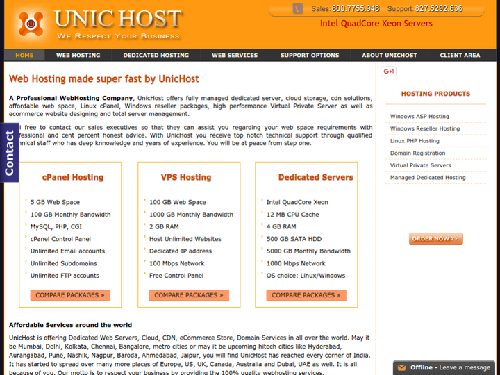 Unic Host Web Solutions