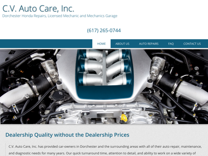 C.V. Auto Care, Inc.