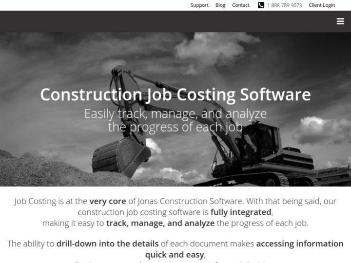 Jonas Construction Software