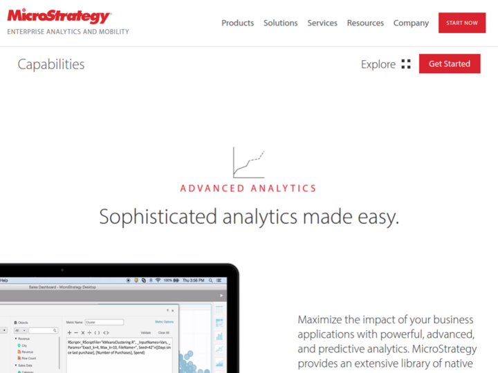 MicroStrategy Enterprise Analytics