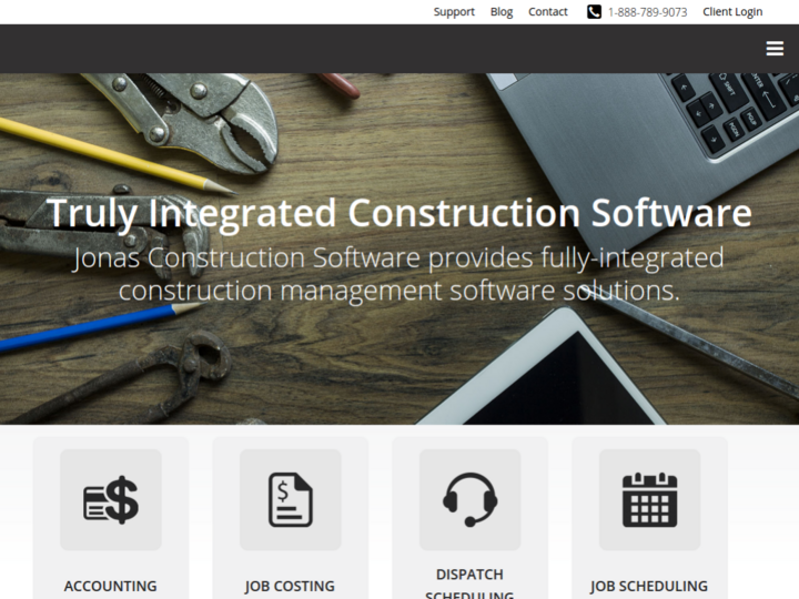 Jonas Construction Management Software Solutions