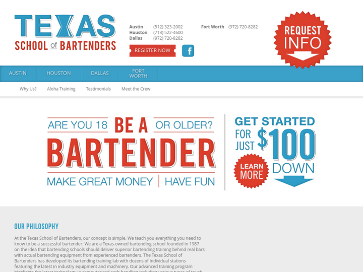 Texas School of Bartenders