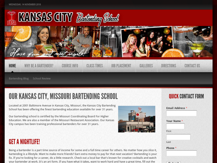 Kansas City Bartending School