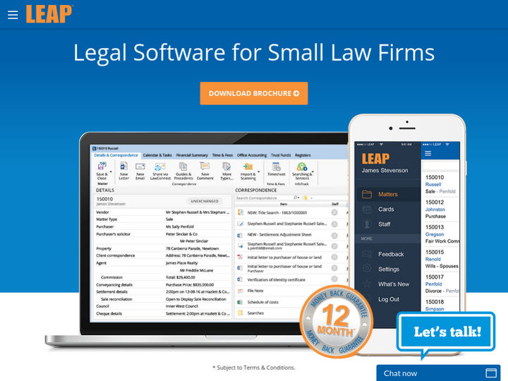 Law software