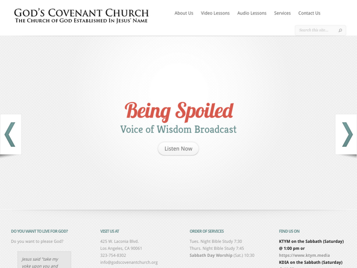 God's Covenant Church