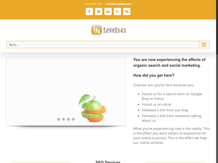 Organic SEO copywriting