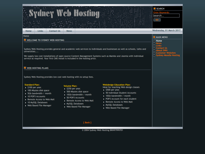 Sydney Web Hosting