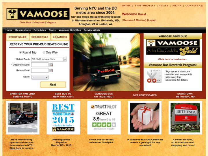 Vamoose Bus