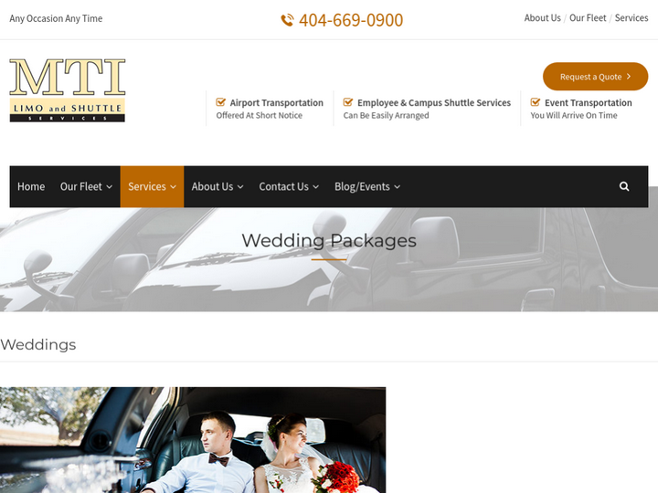 MTI Limousine and Shuttle Services