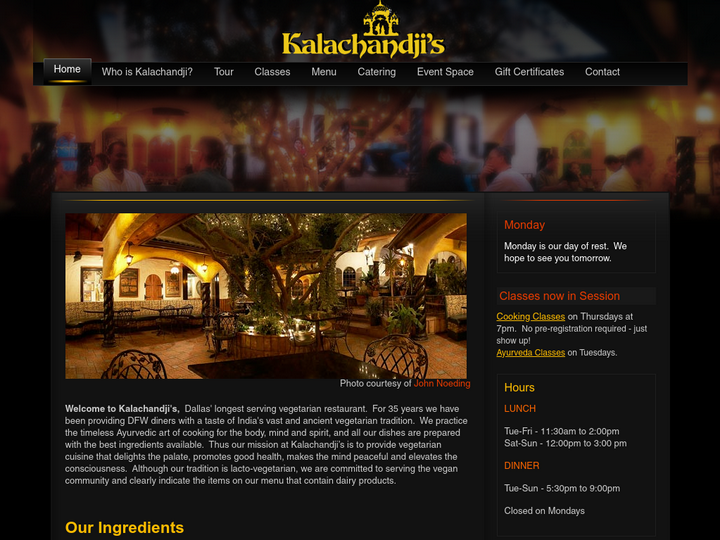 Kalachandji's Restaurant