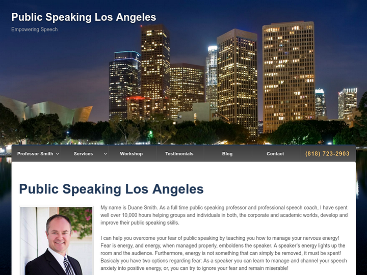 Public Speaking Los Angeles