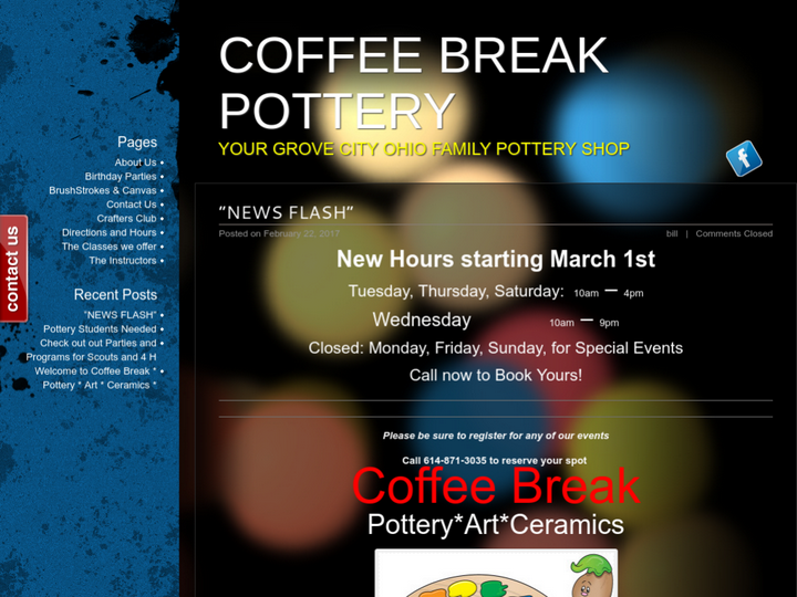 Coffee Break Pottery