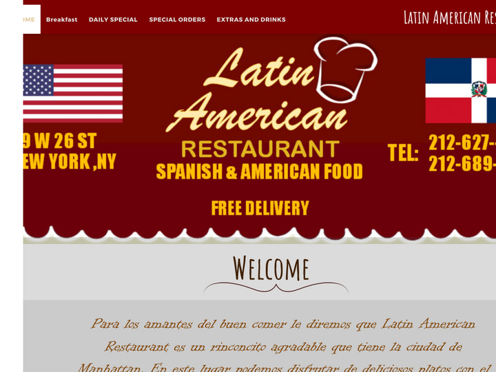 Latin American Restaurant