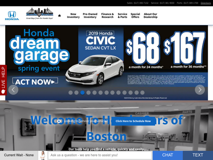 Honda Cars Of Boston