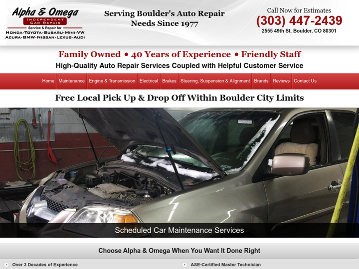 Alpha & Omega Independent Car Repair