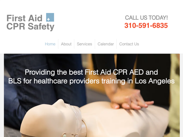 First Aid CPR Safety Training Services