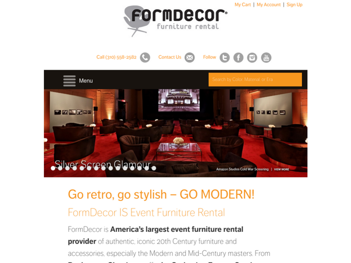 FormDecor Furniture Rental