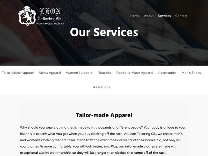 Leon Tailoring Company