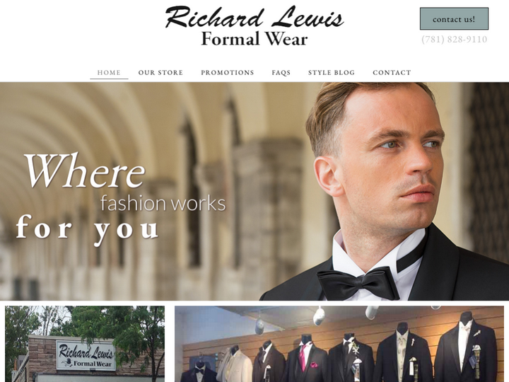 Richard Lewis Formal wear