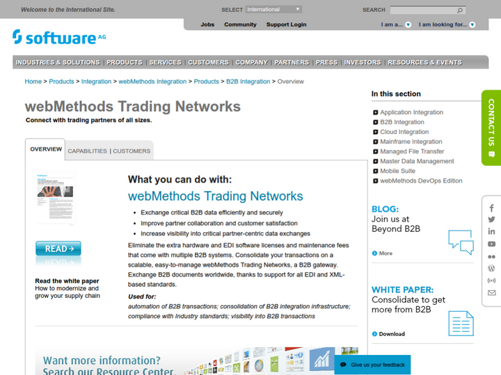 webMethods Trading Network