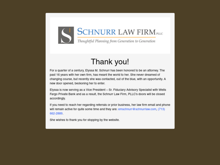 Schnurr Law Firm, PLLC